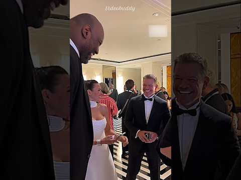 Matt Damon &amp; His Wife Spotted <strong>With</strong> <strong>Their</strong> Special Guest At The Event