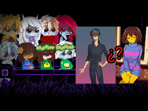 (🇧🇷🇺🇸🇲🇽) Undertale react to ¿Frisk es chica o chico?