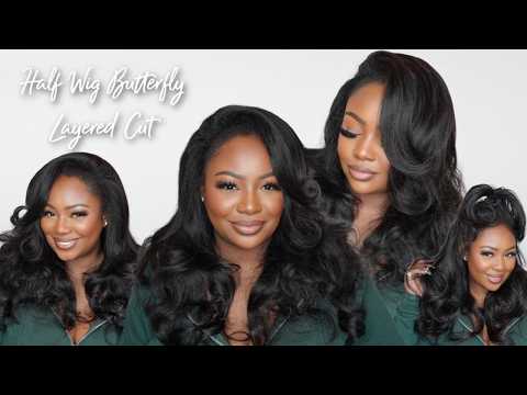 My New Go-To: The Butterfly Cut Half Wig 🦋