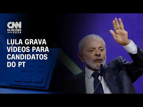 Lula grava vídeos para candidatos do PT | BASTIDORES CNN