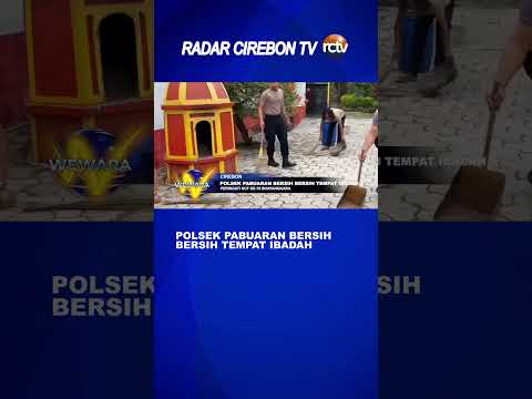 Polsek Pabuaran Bersih Bersih Tempat Ibadah