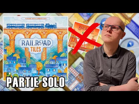 RAILROAD TILES - RAILROAD INK mais en mieux ! - Partie SOLO & AVIS