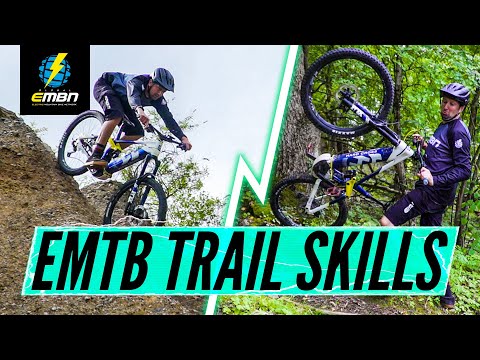 E Bike Trail Skills | The Right Way & Wrong Way To Ride Technical Features