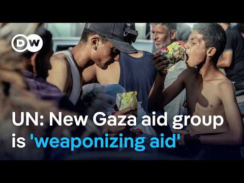 Israel-backed Gaza aid group accused of being part of Israeli military maneuver | DW News