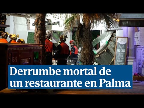 Cuatro muertos y 16 heridos en el derrumbe de un restaurante en Playa de Palma (Mallorca)