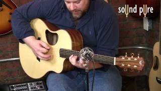 McPherson 3.5XP Acoustic Guitar Demo Engelmann Spruce/Walnut #1615