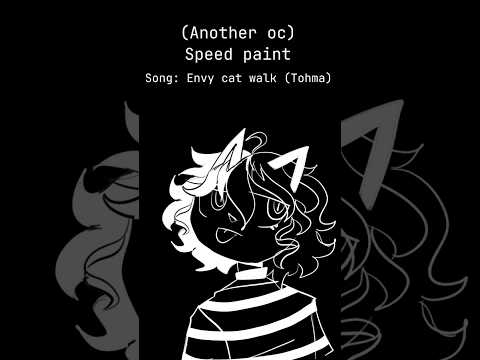 Envy catwalk /oc speed paint (Tohma (I think)) #vocaloid #speedpaint #feedshorts #procreate #short