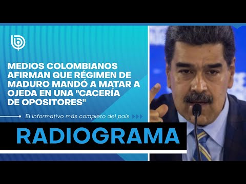 Medios colombianos afirman que régimen de Maduro mandó a matar a Ojeda en una cacería de opositores