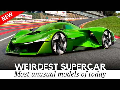 8 Upcoming Supercars with Most Unusual Designs & Unseen-Before Tech
