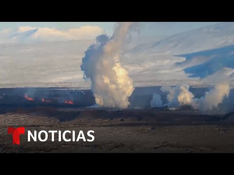 EN VIVO: Un volcán vuelve a entrar en erupción en Islandia