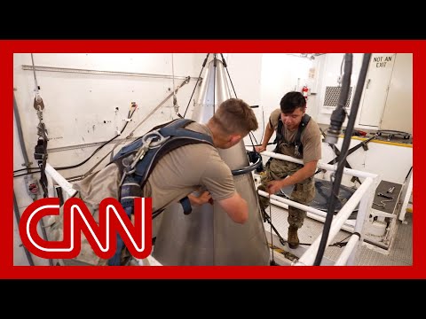 CNN gets rare look inside missile alert facilities