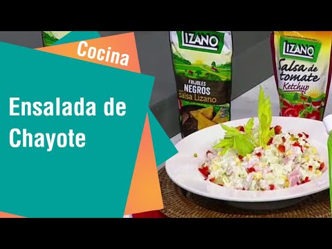 Receta de Secretos de Cocina de Unilever: Ensalada de Chayote