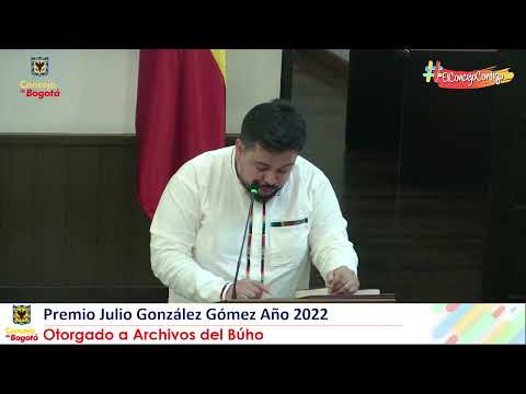 Premio Julio González Gómez Año 2022 - Otorgado a Archivos del Búho