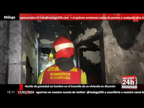 Noticia - Herido de gravedad un hombre en un incendio en Alcorcón