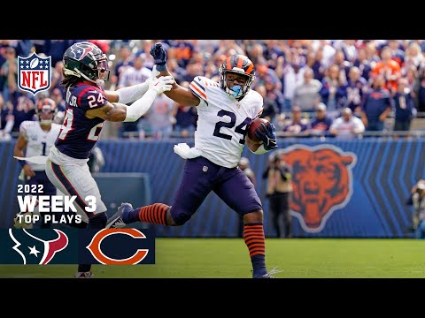 Chicago Bears Top Plays vs. Houston Texans | 2022 Regular Season Week 3 video clip
