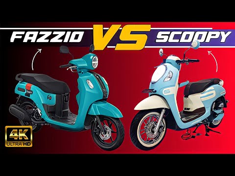 2022 Yamaha Fazzio 125 vs Honda Scopy 110