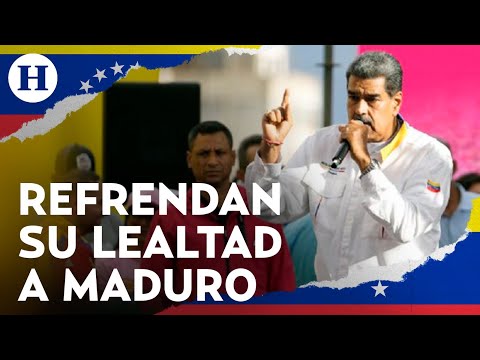 ¡Leales a Nicolás Maduro! Fuerzas armadas de Venezuela reiteran lealtad al presidente chavista