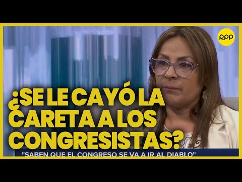 Kira Alcarraz: “Los congresistas saben que el congreso se va a ir al diablo”