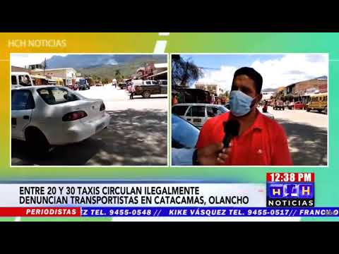 ¡Más de 30 ilegales! Taxistas de Catacamas denuncian competencia desleal de unidades “brujas”
