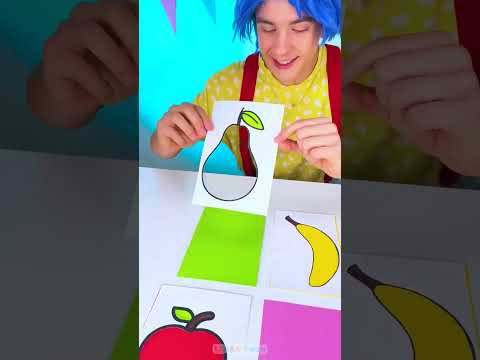 Color Detective: Fruit Edition! 🕵️‍♀️🍉#funny #colors