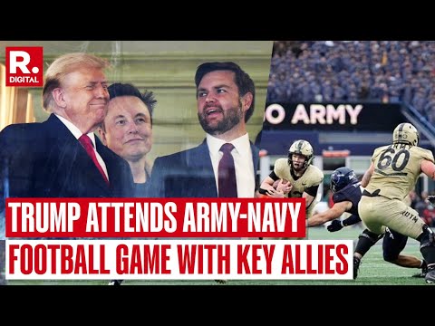 Trump Attends 125th Army-Navy Game with Allies, Nominees & Daniel Penny