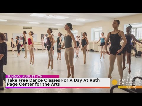 Take Free Dance Classes For A Day At Ruth Page Center for the Arts