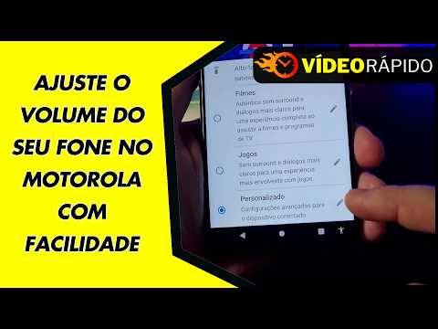 AJUSTE O VOLUME DO SEU FONE NO MOTOROLA COM FACILIDADE