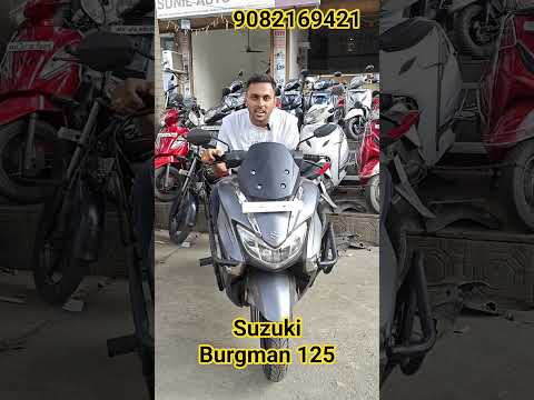 burgman 125 #mumbai #automobile #secondhandbike #suzuki #burgman125 #resale #post #viral #tending