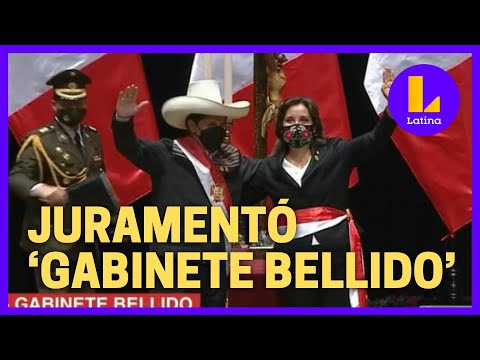 Presidente Pedro Castillo juramentó al ‘Gabinete Bellido’
