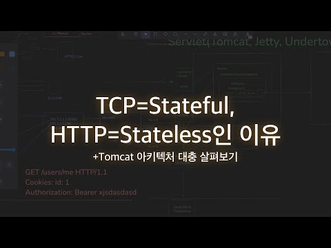 TCP=Stateful, HTTP=Stateless인 이유