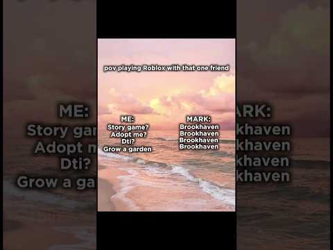 POV playing roblox with that one friend (@Markthealpha7 )please go sub to him #relatable #roblox