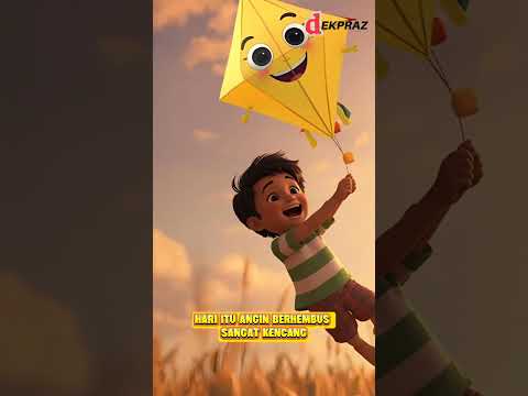 Rocky terbang tinggi main layangan #layanglayang #layangan #terbang #viral