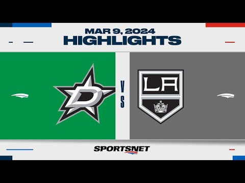 NHL Highlights | Stars vs. Kings - March 9, 2024