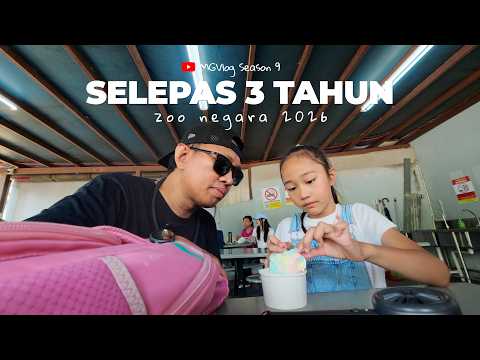 Datang Hari Tak Ramai Orang… Tapi Haiwan Pun Hilang? 😂 Zoo Negara 2026 | ⁹26