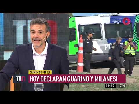 Crimen de Villa Gesell: Hoy declaran Guarino y Milanesi