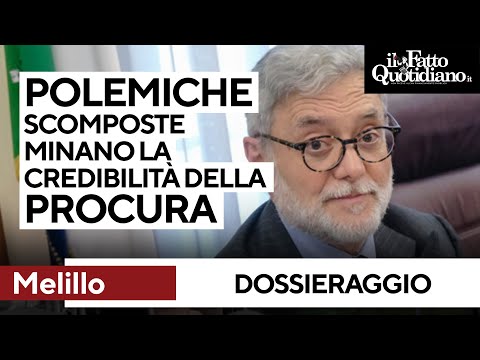 Dossieraggio, Melillo: “Polemiche scomposte per incrinare l’immagine della Procura nazionale”