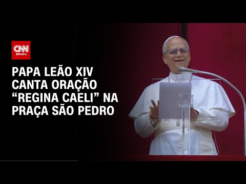 Veja oração do papa Leão XIV neste domingo (11) | CNN NEWSROOM
