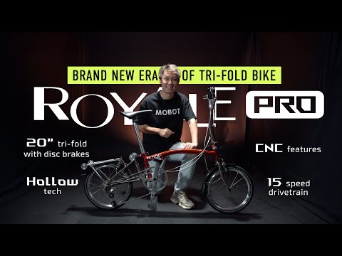 20 INCH TRI-FOLD! Brand New ROYALE Pro series | ROYALE Pro 9, C7 & C15 Foldable Bicycle | First Look