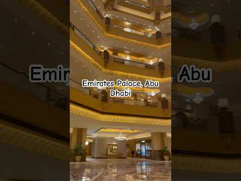 Emirates Palace at Abu Dhabi,UAE#architecture #beautifuldestinations #travel #abudhabi #uae #luxury