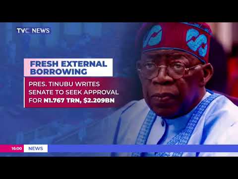 Image: President Tinubu Writes Senate To Seek Approval For N1.767 TRN, $2.209BN (U)