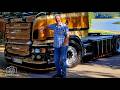Legendarny kierowca ciarwki Sigi Reil i jego SCANIA R500 V8
