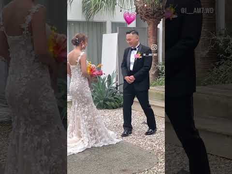 想いの溢れるファーストミート#結婚式 #shorts