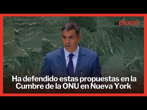 Sánchez defiende ante la ONU un impuesto global a las grandes fortunas y un uso ético de la IA