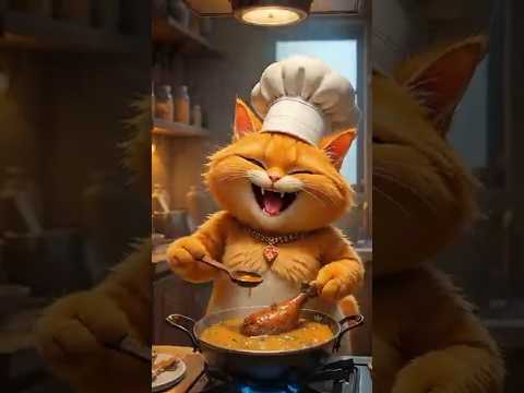 Cat Kidnaps Duck in Funniest Garden Chase Ever! #Shorts #ai #greenscreen #aiwithzunair