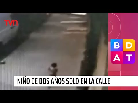 Andaba descalzo: Niño de dos años fue encontrado solo y llorando en la vía pública en Concepción