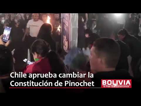 CHILE CAMBIARÁ SU CONSTITUCIÓN