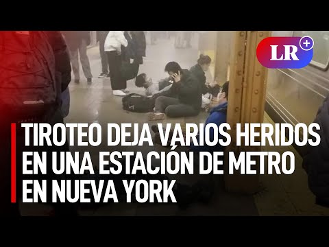 Tiroteo deja varios heridos en una estación de metro en Nueva York | #LR