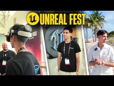 I Got Invited to Unreal Fest 2025 in Orlando – Networking, Conferences & Game Dev