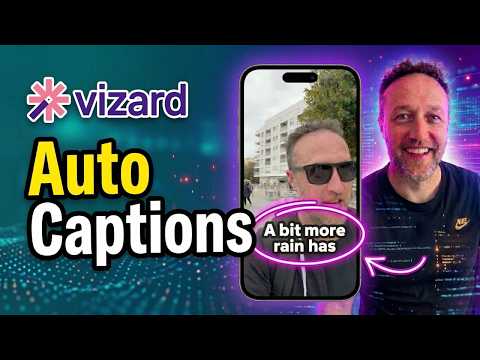 How to Add Captions & Subtitles to Videos with AI (Vizard Tutorial)