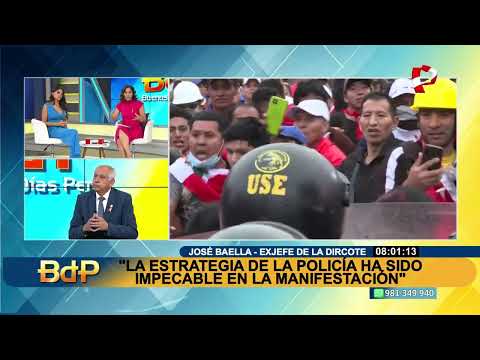 José Baella sobre ‘Toma de Lima’: “Los peruanos no quieren la extrema izquierda en el país”